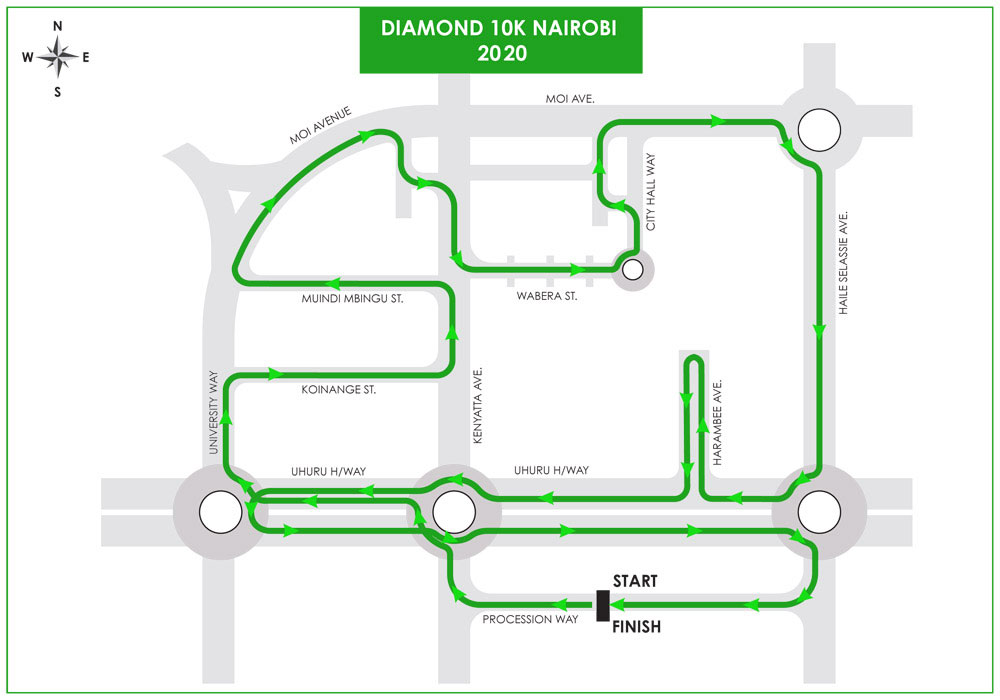 Nairobi 10k run